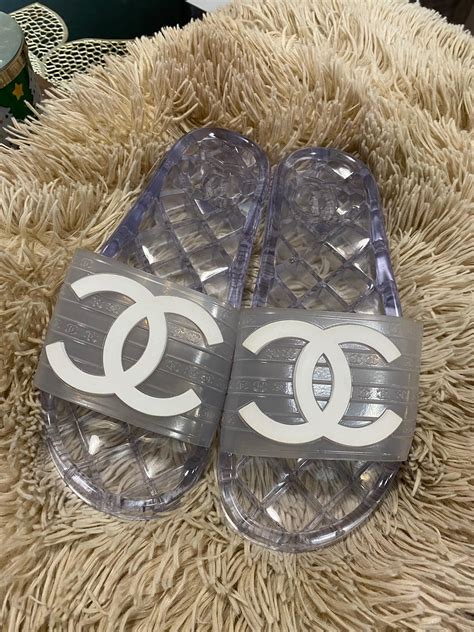 clear chanel slide|chanel clear pool slides.